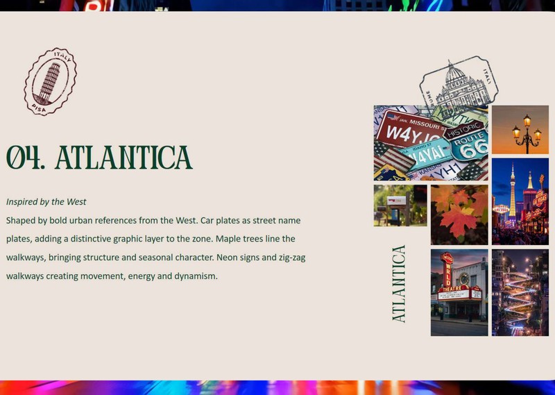 The Global Valley Atlantica Streetscape